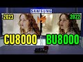 Samsung CU8000 vs BU8000: Smart TVs 4K Crystal / ¿Cuál te conviene más?