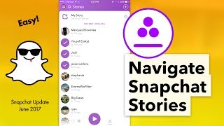 How to Navigate Snapchat Stories screenshot 3
