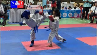 Avika : Kumite Round 1 - KAI Western India Karate Do Championship 2023
