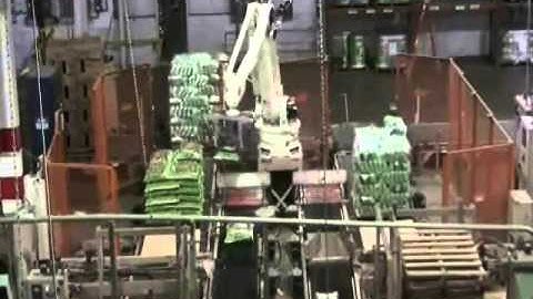 Palletizing Bags of Soil - Kawasaki Robotics