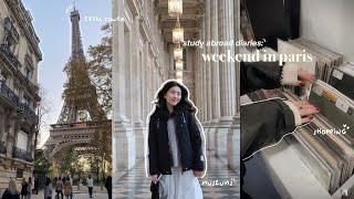 exploring paris 🇫🇷🥖| travel vlog: visiting museums, eating pasta, effiel tower sparkling, etc