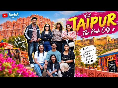 JAIPUR ❤️ The Pink City That Stole Our Hearts! | Jaipur Trip