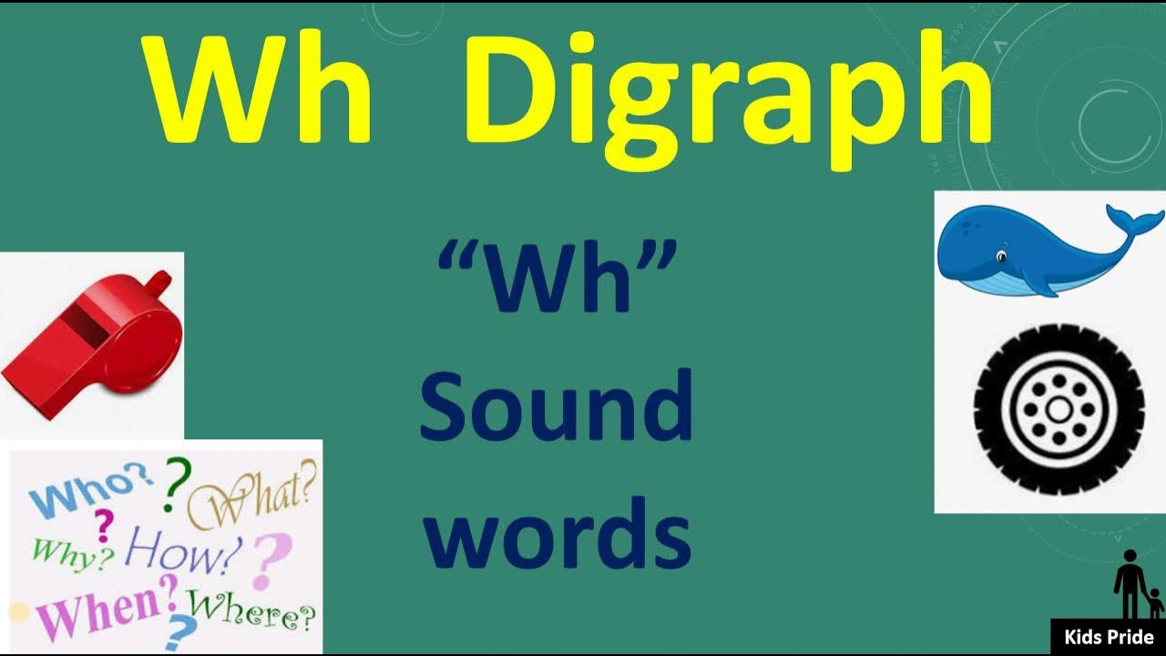 wh sound words wh digraph YouTube