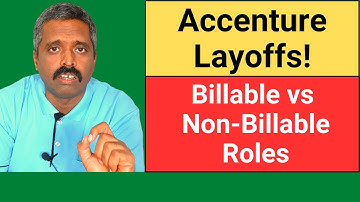Accenture Layoffs | Billable vs Non Billable Roles | IT Sector | Career Talk With Anand Vaishampayan