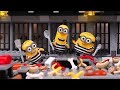 LEGO Minions In Prison Mischiefs In The Canteen Stop Motion