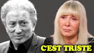 L'épouse de Michel Drucker a fondu en larmes en confirmant la déchirante nouvelle de son mari.