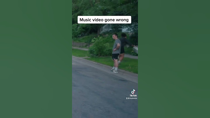 Music video gone wrong
