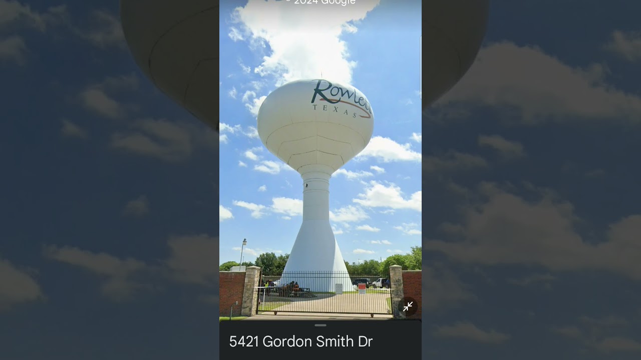 I found all rowlett water tower in google maps