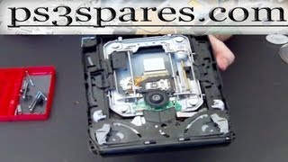 PS3 Parts & Repair Guide - Replacing a 400AAA Blu Ray Laser Lens