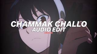 Download lagu Chammak challo (slowed/tiktok vers.) - Akon, Hamsika Iyer [edit audio]