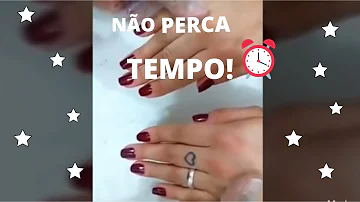 Quanto tempo em média demora para fazer pé e mão?