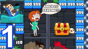 Bricks Breaker Rescue - Gameplay Walkthrough Part 1 (iOS, Android) | World of Gameplays