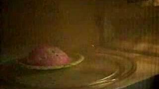 microwave easter bunny explosion!