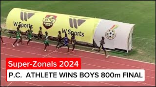 Boy’s 800m final. Super-Zonals. Ashanti Region. 2024.