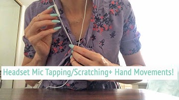ASMR * Mic Tapping & Scratching * Nail Flickering * Hand Movements * No Talking * ASMRVilla