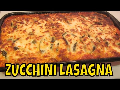 Zucchini Lasagna ~ No Noodle ~ Grain Free ~ Naturally Gluten Free and Low Carb