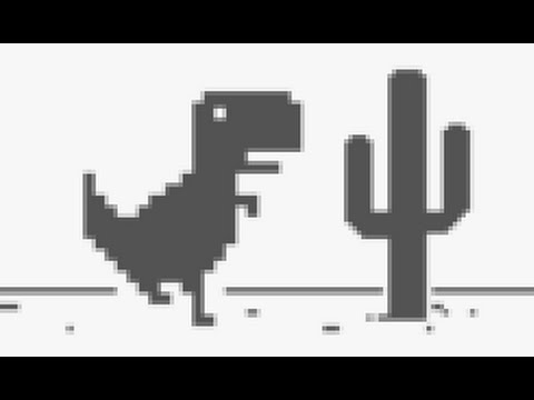 Playing Chrome Dinosaur Game For 1 Year, Every Like Makes It Faster World  Record +Music +Chat 