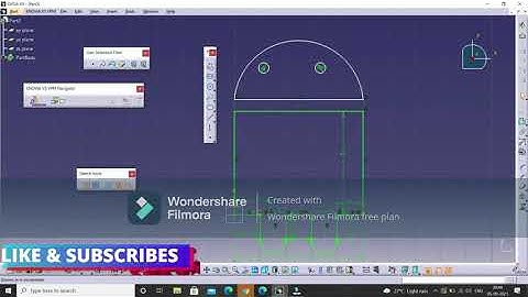 Exercise 4 Part Design with the help of Catia V5 # AutoCad#Solidwork#CatiaV5#Ansy