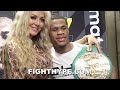 DEVIN HANEY EXCLUSIVE LOCKER ROOM CELEBRATION AFTER BEATING JOJO DIAZ JR. | BEHIND-THE-SCENES LOOK