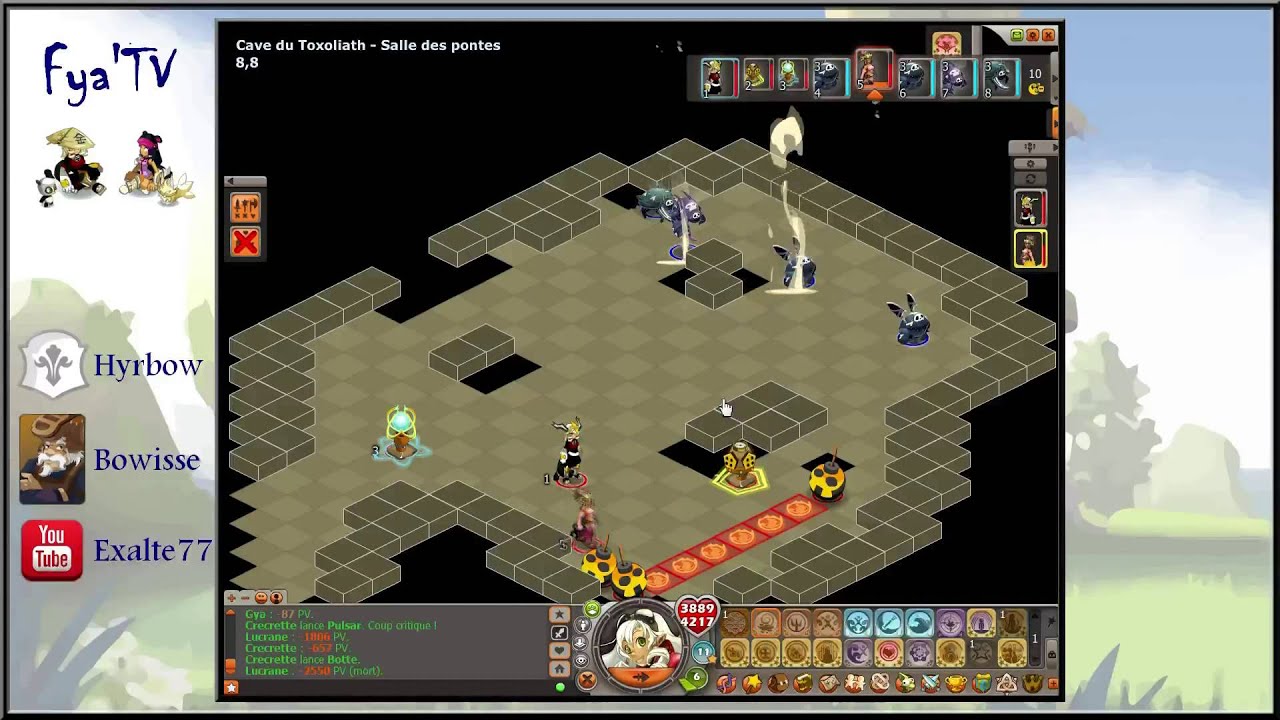 [Dofus Fya] Duo Toxoliath - Steamer/Roublard - YouTube