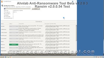 Ransim(Ransomware Test) -  Ahnlab Anti Ransomware Tool Beta