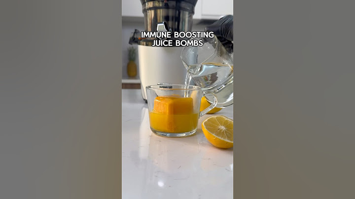 Immune Boosting Juice Bombs: perfect winter wellness hack