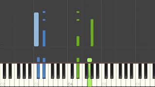 Cornelius Gurlitt - Adagio Opus 211 #19 (secondo) - piano tutorial