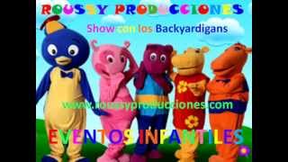 Show infantil de los Backyardigans - con tus amigos de Roussy Producciones