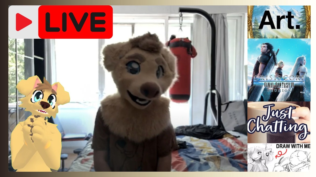 2 YEARS POSTING ON YOUTUBE! - fursuit & furry vtuber!