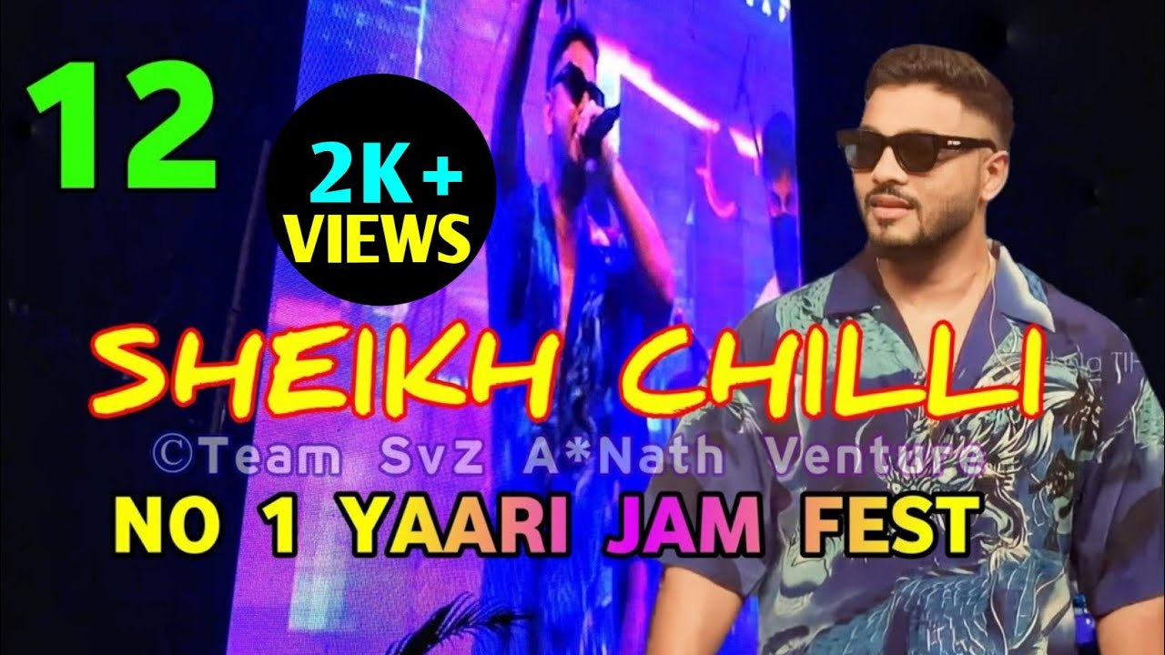 Sheikh Chilli Ft. Raftaar Mcdowell's No 1 Yaari Jam Fest Rourkela