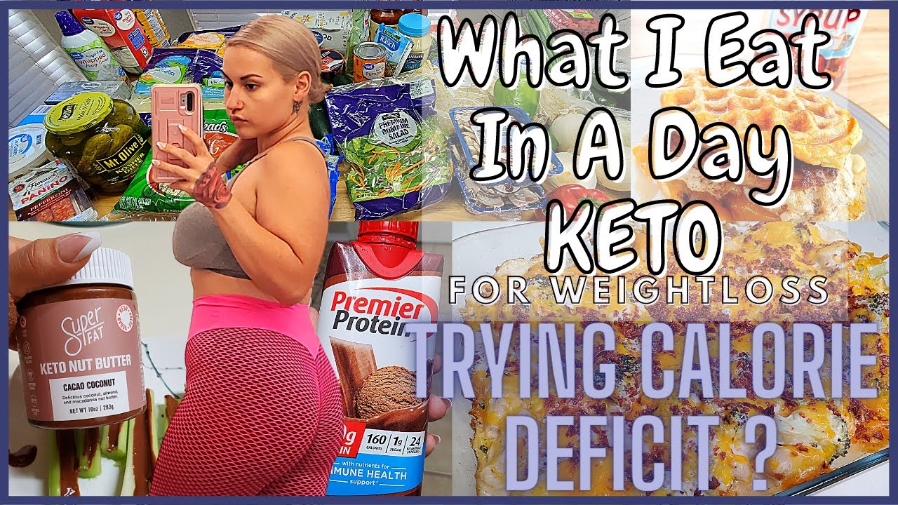 What I Eat In A Day KETO | Calorie Deficit? | Weekly Grocery Haul