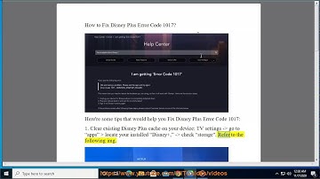 Fix Disney Plus Error Code 1017 (2025 updated)