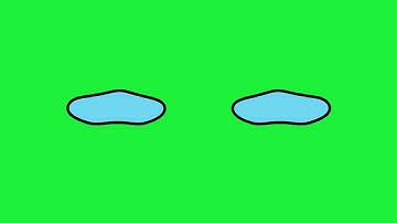 Only subscribers can use free)Crying tears14 chroma key green screen animation effect