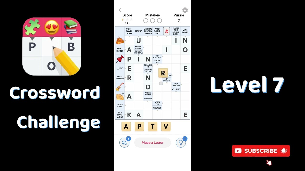 🎮 Crossword Challenge Level 7 answers | Go Answer