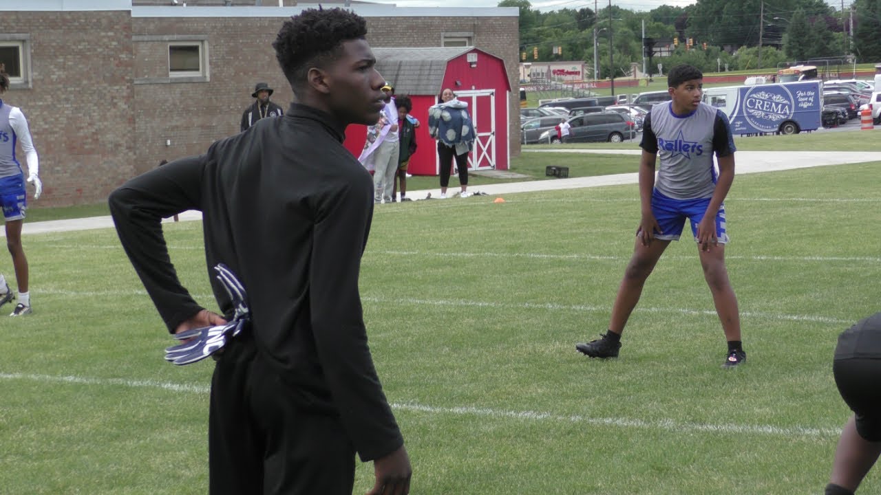 Shawn Lee Jr. Harrisburg HS PA QBATH 2025 7V7 Highlights