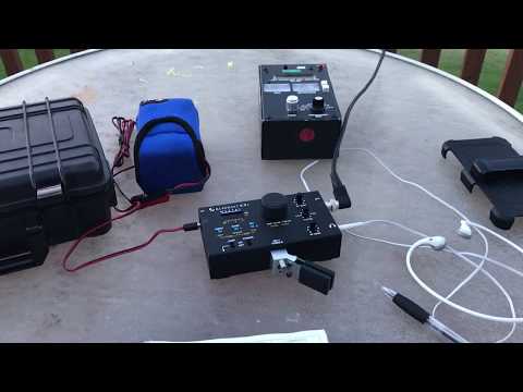 Elecraft KX1 w/EFHW