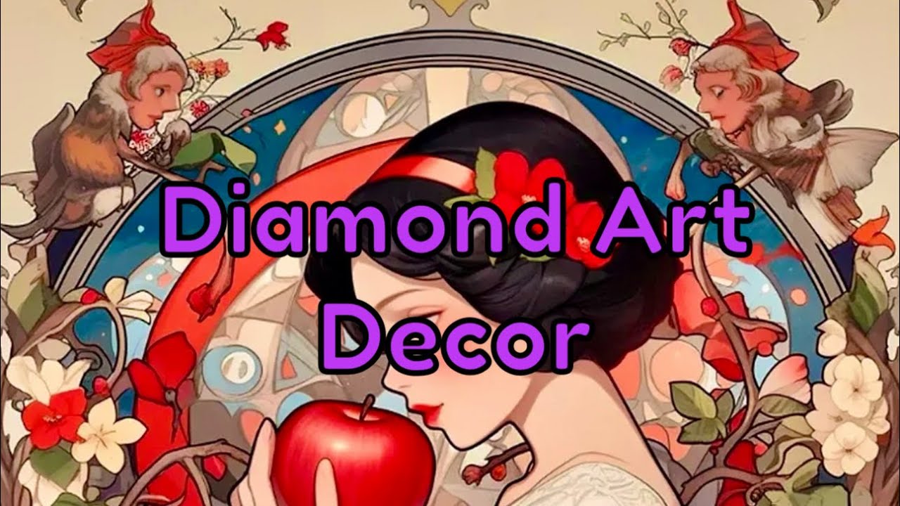 Распаковка и покупка наборов для алмазной живописи от Diamond Art Decor.