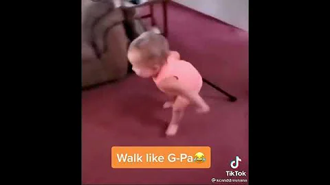 walk like a grandpa #short #funnyvideo #mostviewfunnyvideo2021 #kids #funnyvideo #funnyvideos