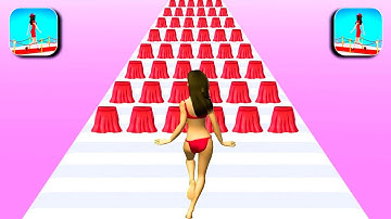 Clothes Run in All Levels Walkthrough iOS,Android Gameplay New Update Mobile Game DressUp RUNGHTOP