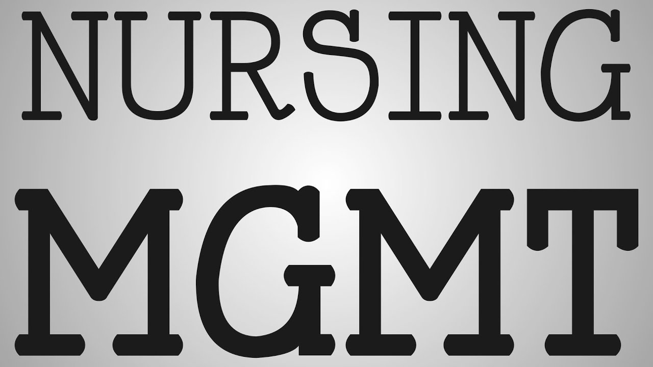 nursing management