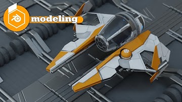 Blender  star wars fighter modeling tutorial free download
