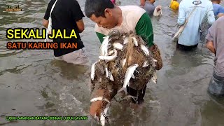 Dapat Ikan Satu Karung, Jala Ikan Di Lubuk Larangan Batang Sibinail Lubuk Layang Jelajah Nagari