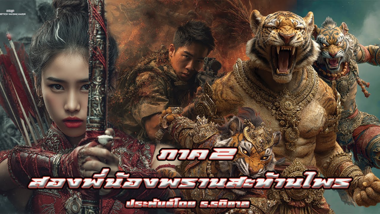 สองพี่น้องพรานสะท้านไพร ภาค 2 ประพันธ์โดย ร.รติกาล