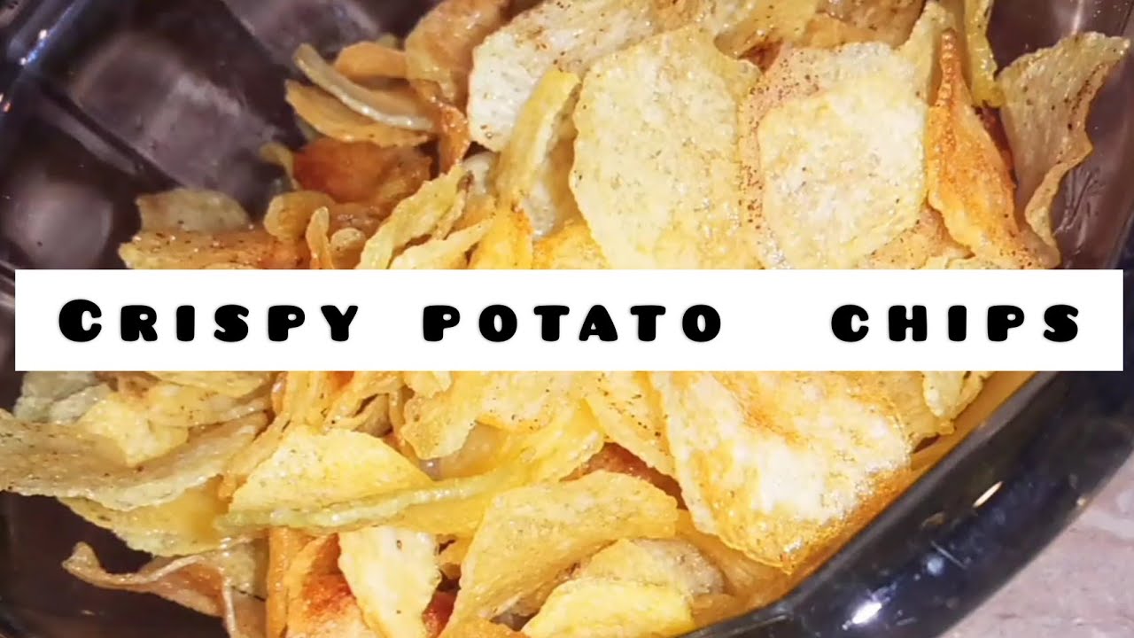CRISPY POTATOES CHIPS 🍟RECIPE BY TAURUS VIBEZ YouTube