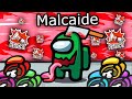 MEGA BUG EN AMONG US: ¡¡NO ME PUEDEN MATAR!! Con Rubius | Malcaide