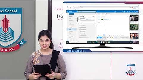 Class 6 - Computer Studies - Chapter 2 - Lecture 3 - Composing E-mail - Allied Schools