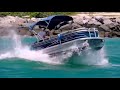 Pontoon Boat Fails and Big Waves BBQ Party boats crash