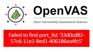 [SOLVED] Failed to find port_list 
