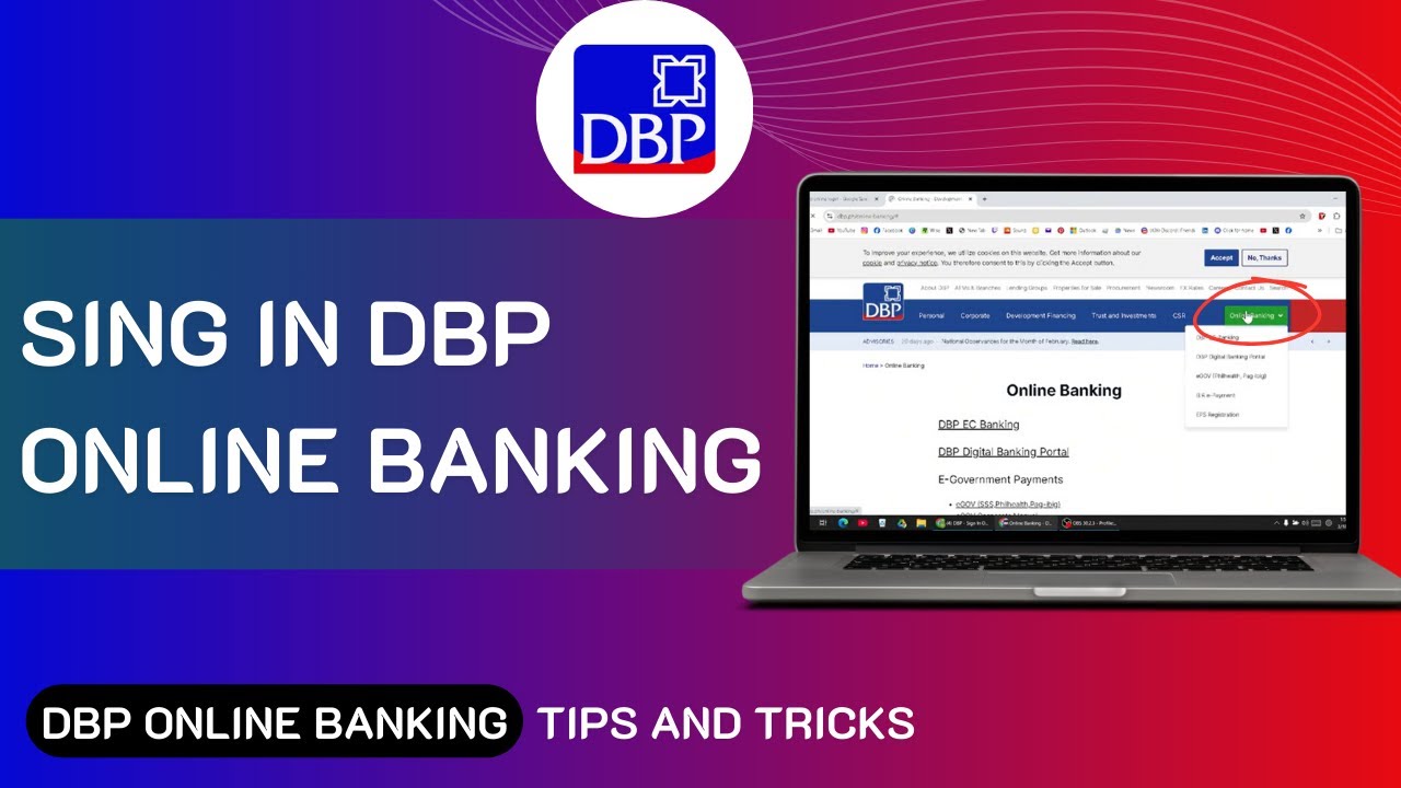 DBP Sign In Online | Login Online Banking - YouTube