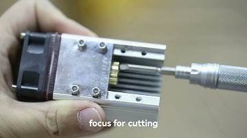 NEJE A40640 Laser Module Focus Guide with NEJE 3 Max Laser Engraver and Cutter